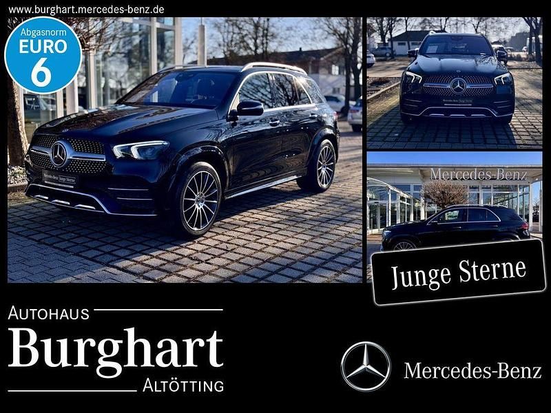 Schwarz Gebraucht 2022 Mercedes GLE350 AMG line SUV | 67.900 € (Teuer) - Bild 1/4
