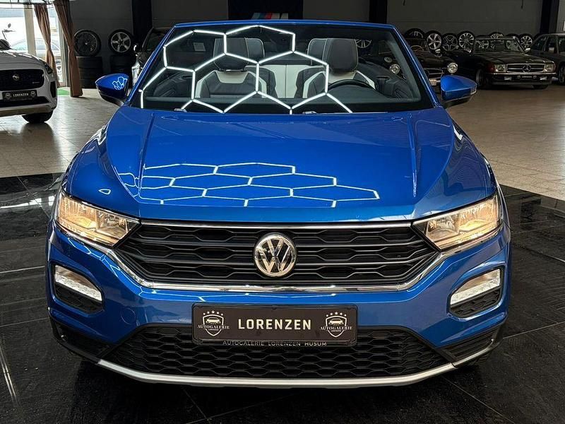 Gebraucht VW T-Roc Cabriolet Style 150 PS (110 kW) 2020 Blau Cabrio