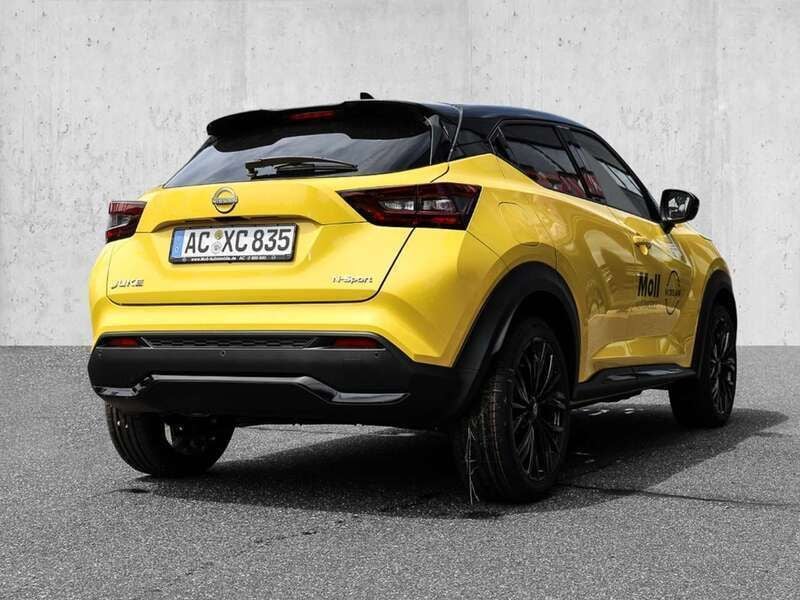 Gebraucht Nissan Juke 114 PS (83 kW) 2024 M) / kf black (gelb SUV