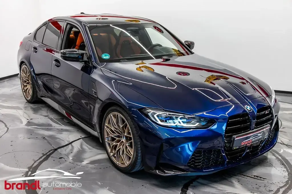 Usata BMW M3 Competition Edition 510 CV (375 kW) 2021 Blu Berlina