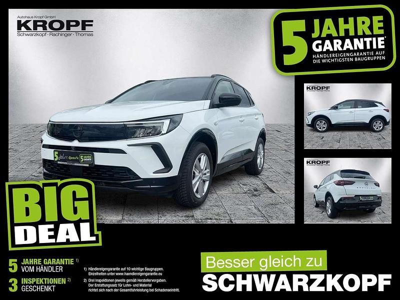 Jade weiss/arktis weiss Gebraucht 2022 Opel Grandland X SUV | 18.590 € (Guter Preis) - Bild 1/4