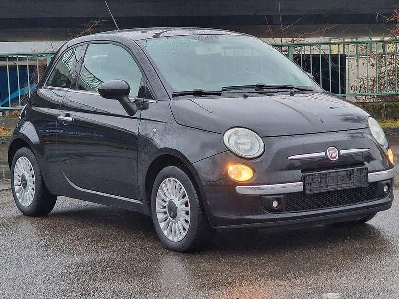 Gebraucht Fiat 500 Lounge 101 PS (74 kW) 2009 Schwarz Kleinwagen