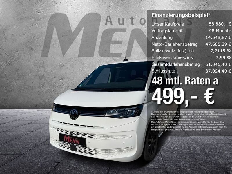 Weiß Neu 2025 VW T7 Goal Van | 59.480 € (Fairer Preis) - Bild 1/4