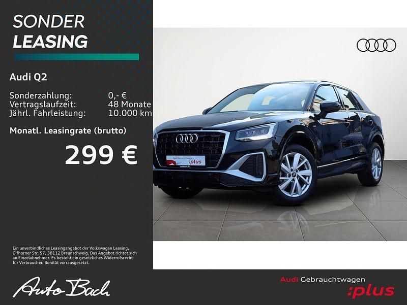 Gebraucht Audi Q2 S-Line 150 PS (110 kW) 2025 Mythosschwarz metallic SUV