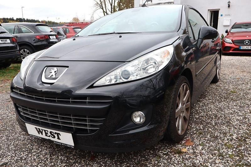 Schwarz Gebraucht 2011 Peugeot 207 CC Platinum Cabrio | 3.990 € (Fairer Preis) - Bild 1/2
