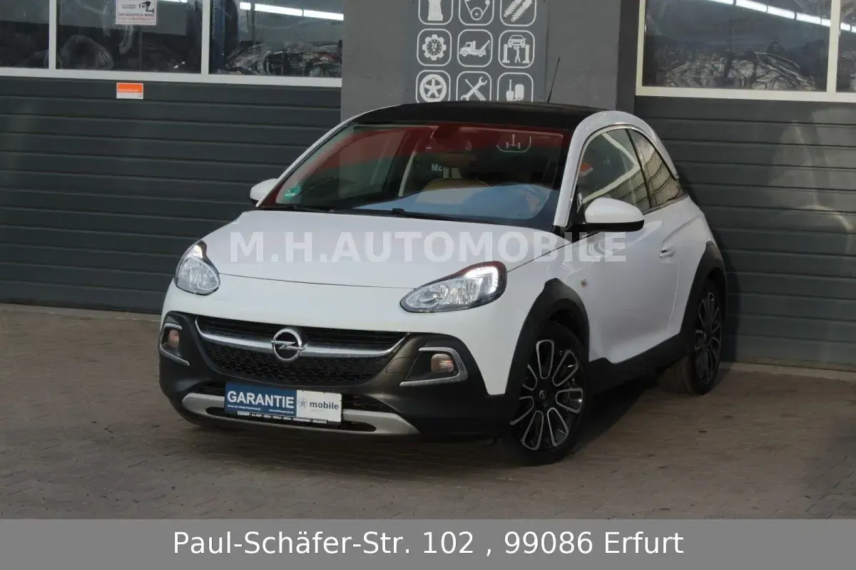 Gebraucht Opel Adam Rocks Rocks 90 PS (66 kW) 2016 Weiß Kleinwagen