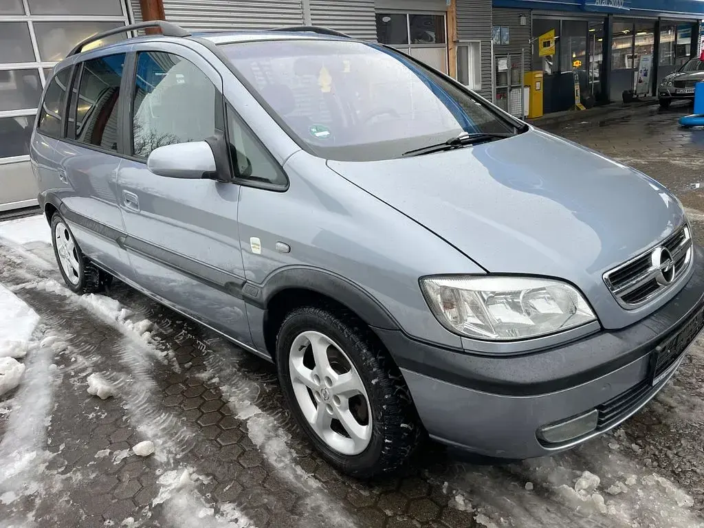 Brugt Opel Zafira Elegance 147 HK (108 kW) 2003 Grå MPV