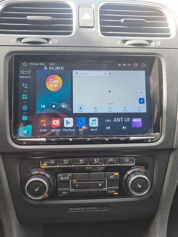 Gebraucht VW Golf VI Highline 110 PS (80 kW) 2009 Schwarz Kleinwagen