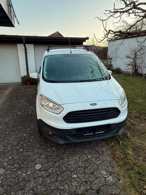 Gebraucht Ford Transit 101 PS (74 kW) 2014 Weiß Van / Kleinbus