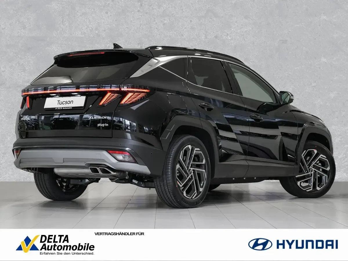 Gebraucht Hyundai Tucson Prime 252 PS (185 kW) 2024 Abyss black / met SUV
