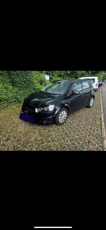 Schwarz Gebraucht 2009 Chevrolet Aveo Kleinwagen | 1.200 € (Guter Preis) - Bild 1/4
