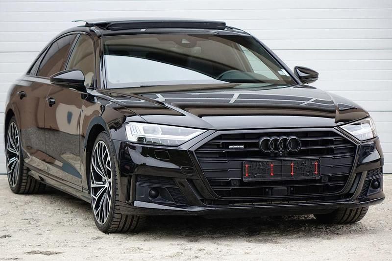 Schwarz Gebraucht 2021 Audi A8L Sport Limousine | 46.535 € (Superpreis) - Bild 1/4