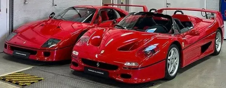 Gebraucht Ferrari F40 1989 Rot Coupé