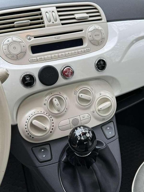 Gebraucht Fiat 500 Lounge 69 PS (50 kW) 2008 Weiß Limousine