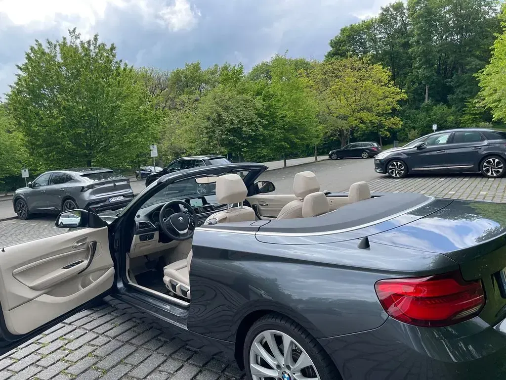 Gebraucht BMW 230 Luxury Line 252 PS (185 kW) 2018 Grau Cabrio