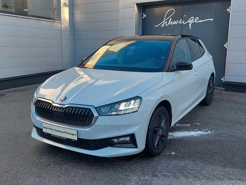 Weiß Gebraucht 2025 Skoda Fabia Selection Kleinwagen | 17.290 € (Fairer Preis) - Bild 1/4