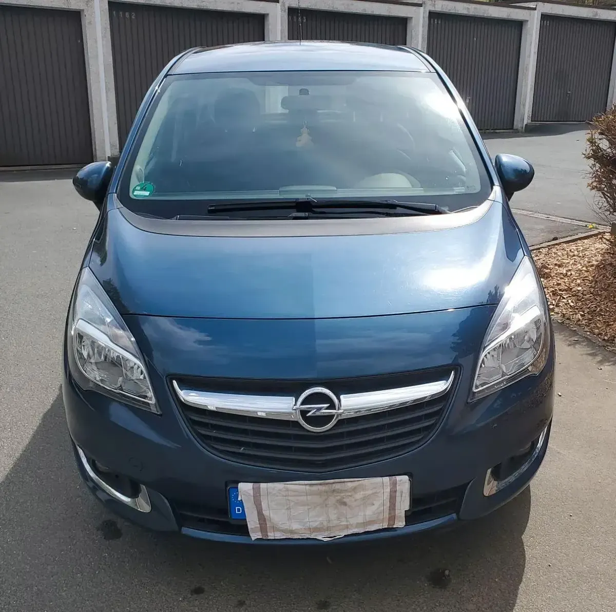 Gebraucht Opel Meriva Style 120 PS (88 kW) 2014 Blau Van / Kleinbus