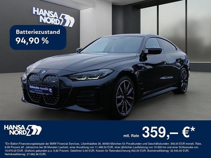 Gebraucht BMW i4 Performance 400 kW (544 PS) 2022 Schwarz Limousine