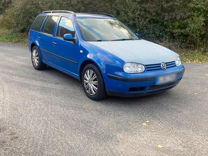 Blau Gebraucht 2000 VW Golf IV Kombi | 1.249 € (Superpreis) - Bild 1/4