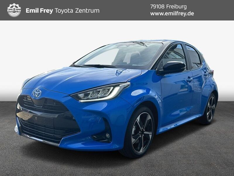 Blau Gebraucht 2024 Toyota Yaris Hybrid Edition Limousine | 25.990 € (Guter Preis) - Bild 1/4
