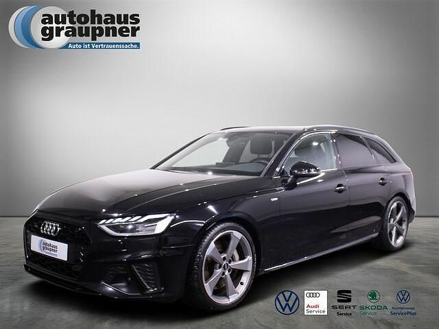Schwarz / mythosschwarz Gebraucht 2021 Audi A4 S-Line Kombi | 31.234 € (Fairer Preis) - Bild 1/2