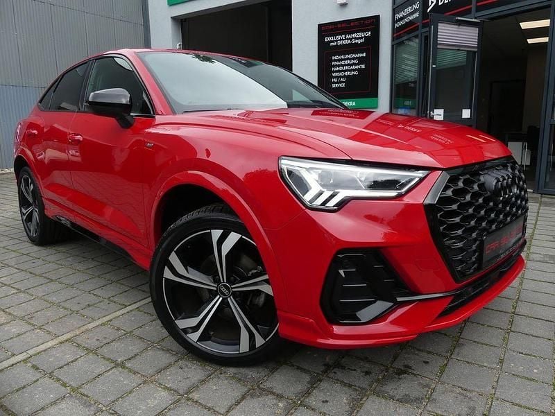 Tangorot metallic (metallic) Gebraucht 2023 Audi Q3 Sportback S-Line SUV | 37.800 € (Fairer Preis) - Bild 1/4