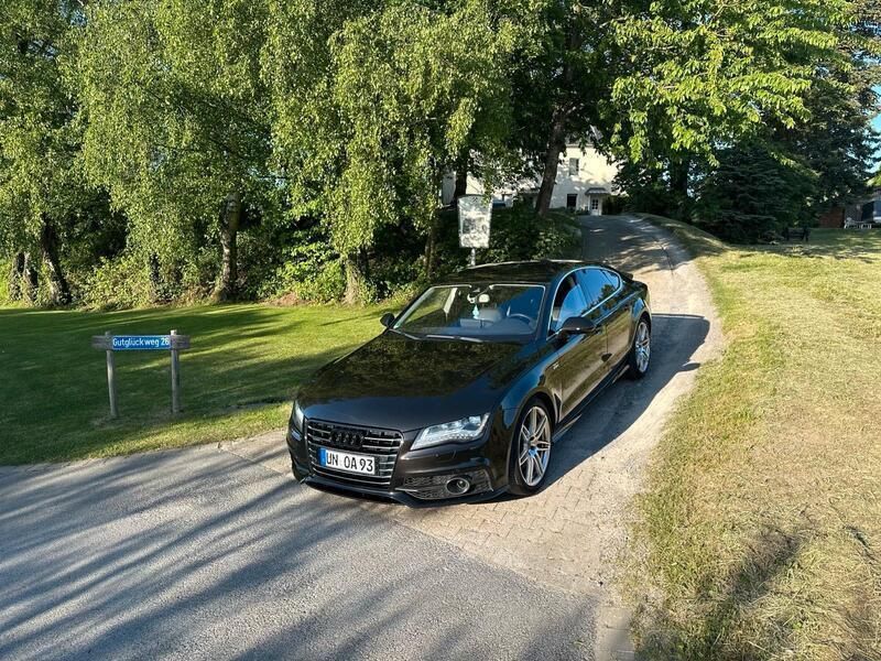 Braun Gebraucht 2012 Audi A7 S-Line Kleinwagen | 13.599 € (Guter Preis) - Bild 1/4