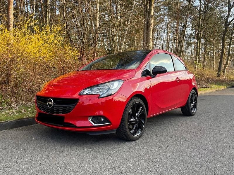 Gebraucht Opel Corsa 101 PS (74 kW) 2016 Rot Kleinwagen