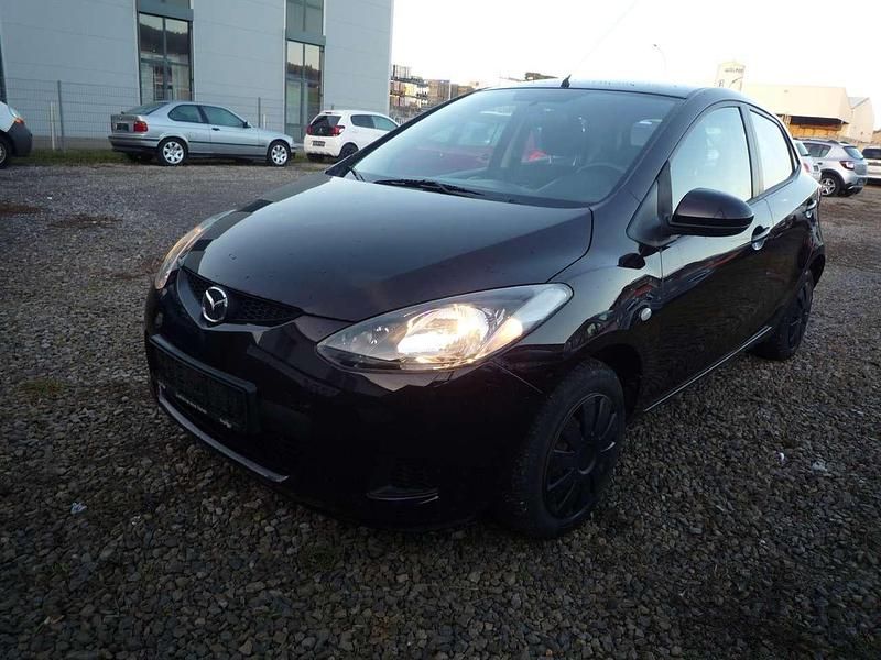 Festivalschwarz metallic Gebraucht 2008 Mazda 2 Independence Kleinwagen | 3.999 € (Fairer Preis) - Bild 1/4