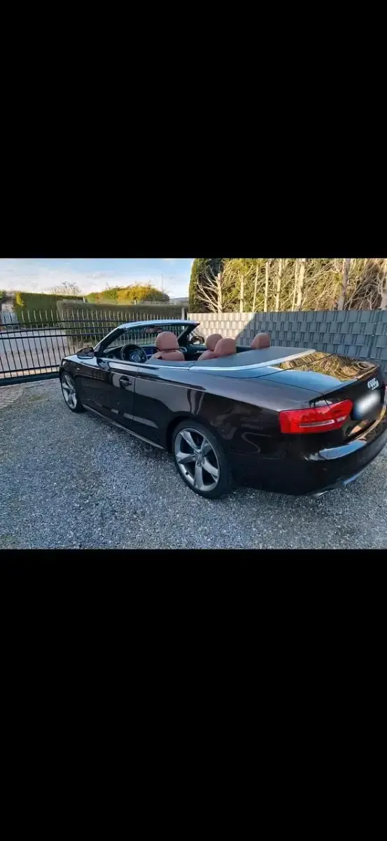 Gebraucht Audi A5 Cabriolet 240 PS (176 kW) 2009 Braun Cabrio