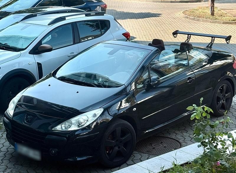 Schwarz Gebraucht 2008 Peugeot 307 CC Cabrio | 2.500 € (Guter Preis) - Bild 1/4