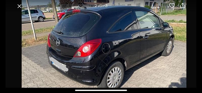 Schwarz Gebraucht 2008 Opel Corsa Kleinwagen | 2.200 € (Fairer Preis) - Bild 1/4