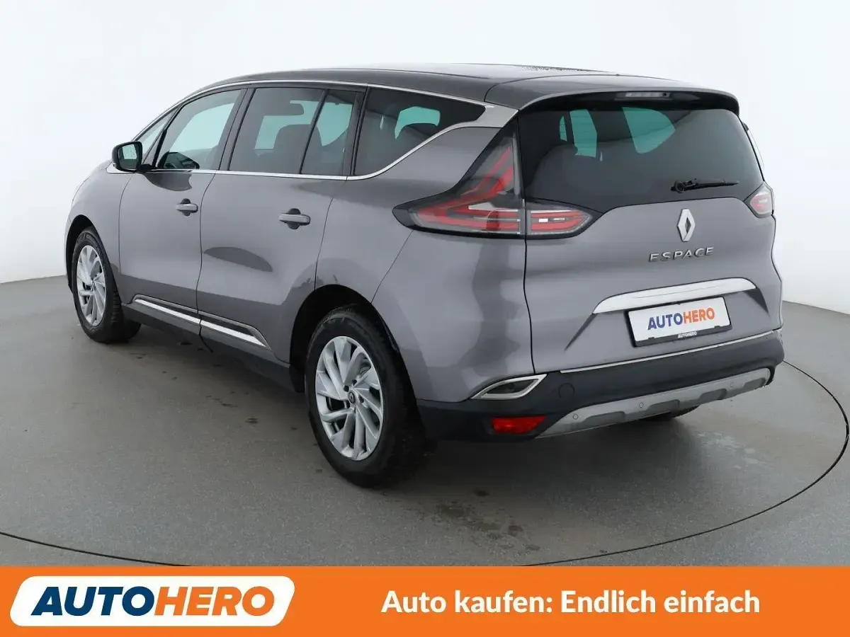 Gebraucht Renault Espace Intens 160 PS (117 kW) 2016 Grau Van / Kleinbus