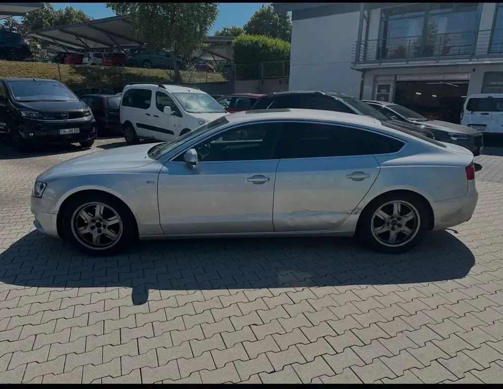 Gebraucht Audi A5 Sportback S-Line 170 PS (125 kW) 2012 Silber Kleinwagen