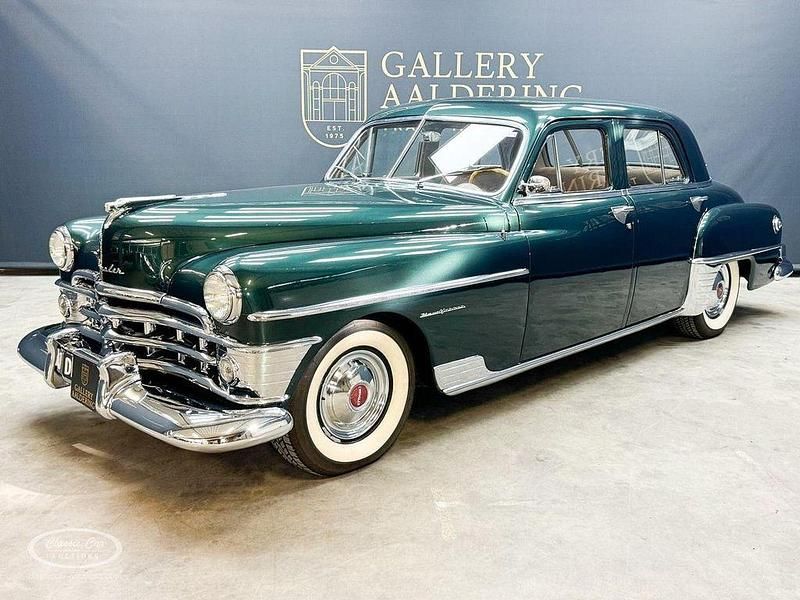 Grün Gebraucht 1950 Chrysler New Yorker Limousine | 22.950 € - Bild 1/4
