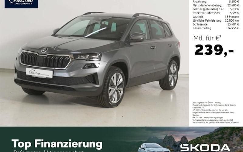 Grau Gebraucht 2022 Skoda Karoq Style SUV | 27.980 € (Guter Preis) - Bild 1/4