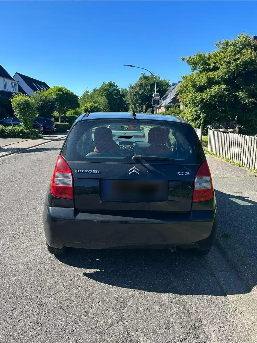 Gebraucht Citroën C2 73 PS (53 kW) 2005 Schwarz Kleinwagen