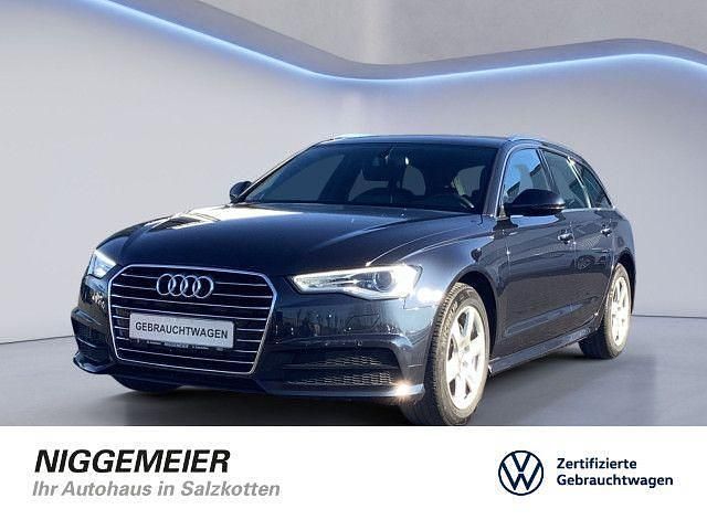Mondscheinblau metallic Gebraucht 2018 Audi A6 Sport Kombi | 26.890 € (Fairer Preis) - Bild 1/4