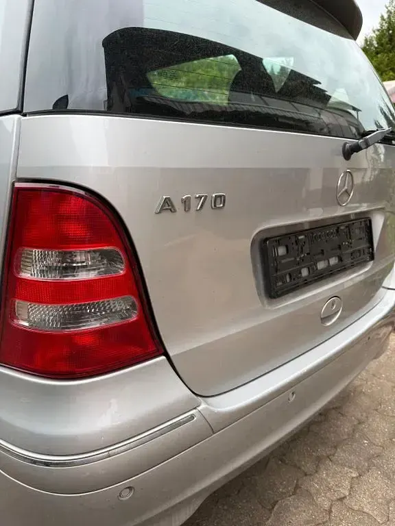 Brugt Mercedes A170 Elegance 95 HK (69 kW) 2003 Sølv MPV