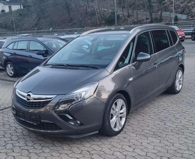 Grau Gebraucht 2012 Opel Zafira Tourer Sport Van / Kleinbus | 6.990 € (Fairer Preis) - Bild 1/3