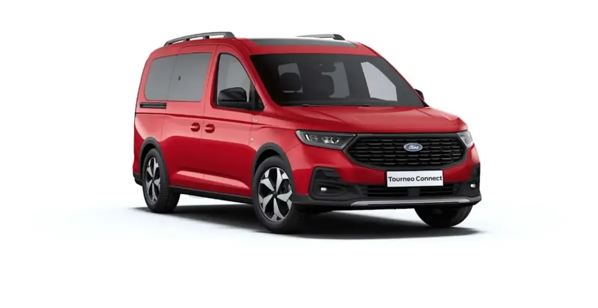 Neu Ford Grand Tourneo Connect Active 150 PS (110 kW) 2026 Rot Van / Kleinbus