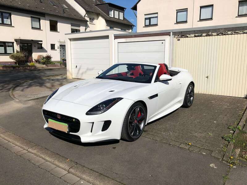 Weiß Gebraucht 2015 Jaguar F-Type R Cabrio | 54.900 € (Guter Preis) - Bild 1/4