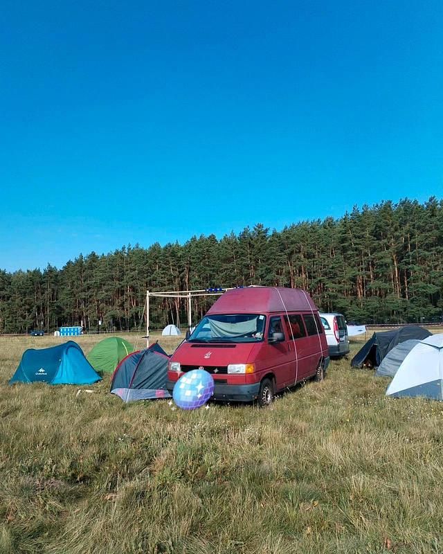 Gebraucht VW T4 1995 Rot Van