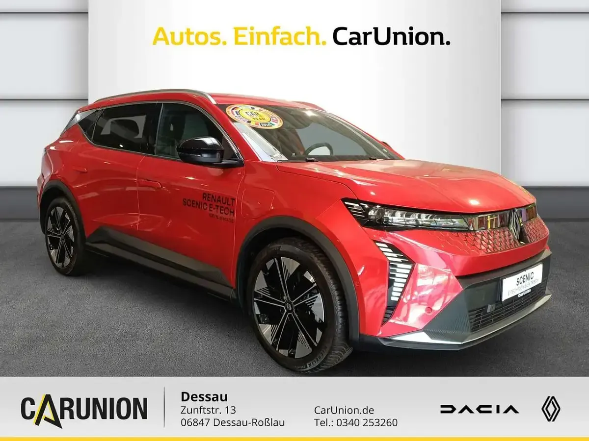 Brugt Renault Scenic E-Tech Komfort 125 kW (170 HK) 2025 Rød SUV