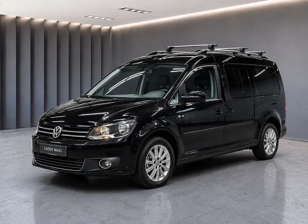 Gebraucht VW Caddy Maxi 140 PS (102 kW) 2015 Schwarz Van / Kleinbus