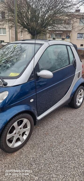 Gebraucht Smart ForTwo Cabrio Passion 61 PS (44 kW) 2004 Blau Cabrio