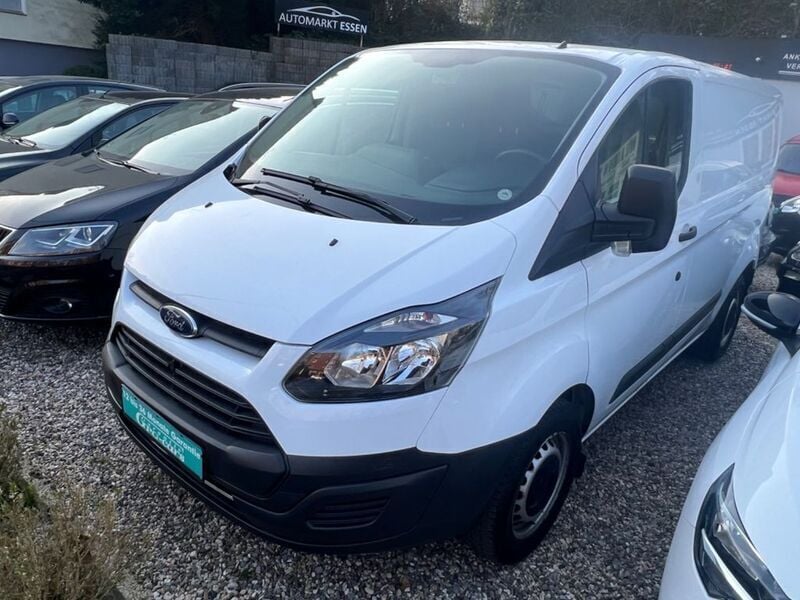 Weiß Gebraucht 2018 Ford Transit Custom Van / Kleinbus | 9.999 € - Bild 1/4