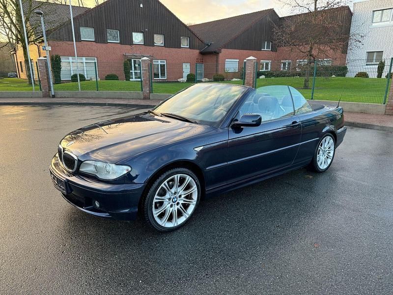 Blau Gebraucht 2004 BMW 320 Cabriolet Shadowline Cabrio | 13.900 € (Teuer) - Bild 1/4