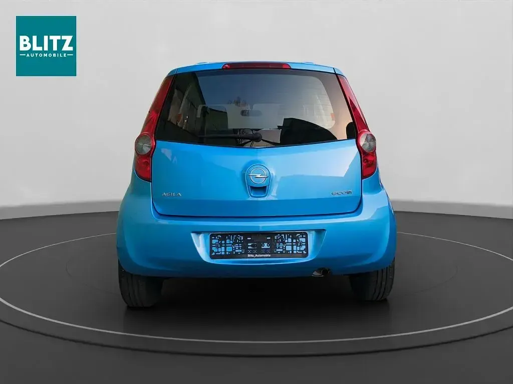 Gebraucht Opel Agila Edition 65 PS (47 kW) 2010 Blau Kleinwagen