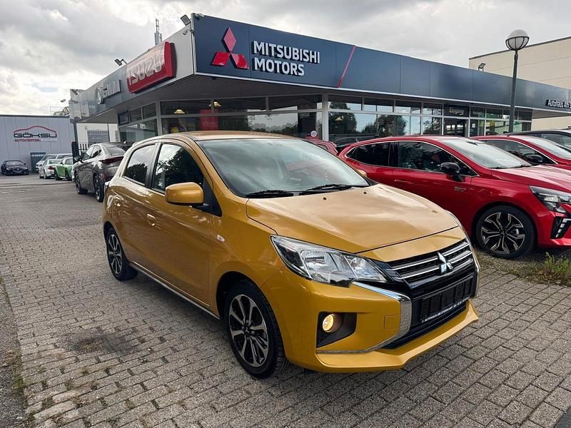 Gelb Gebraucht 2021 Mitsubishi Space Star Select+ Kleinwagen | 11.950 € (Fairer Preis) - Bild 1/4